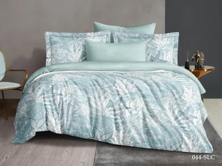 Комплект постельного белья Cleo сатин набивной "Satin lux" полуторный арт. 15/044-SL