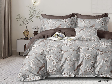 Постельное белье CL HOME Поплин "Pure Cotton" двуспальный, 20/011-PCE