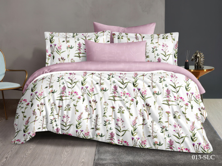 Комплект постельного белья Cleo сатин набивной "Satin lux" полуторный арт. 15/013-SL