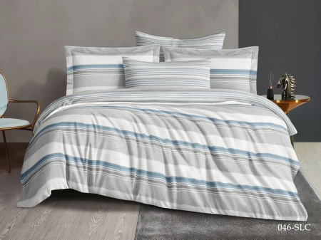 Комплект постельного белья Cleo сатин набивной "Satin Lux" дуэт, 41/046-SL