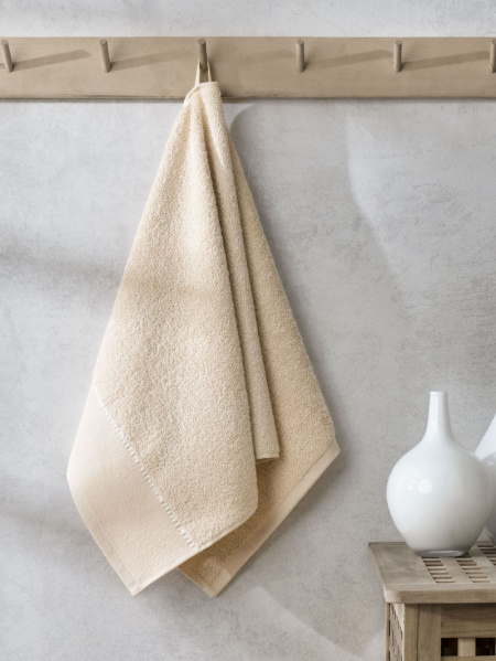 Полотенце METEOR махровое 50х90 ALISA (бежевый) арт.12164