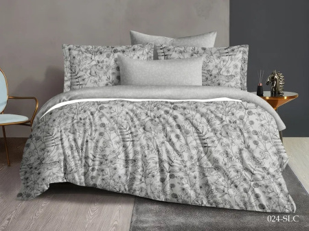 Комплект постельного белья Cleo сатин набивной "Satin Lux" евро, 31/024-SL