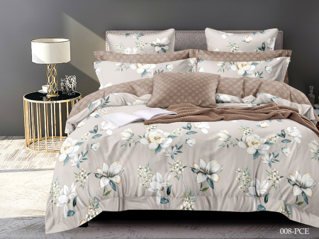 Постельное белье CL HOME Поплин "Pure Cotton" евро, 31/008-PCE