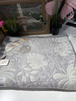 Хлопковое покрывало Roberto Cavalli 200х230, PRC2023-30 Экзотика мята