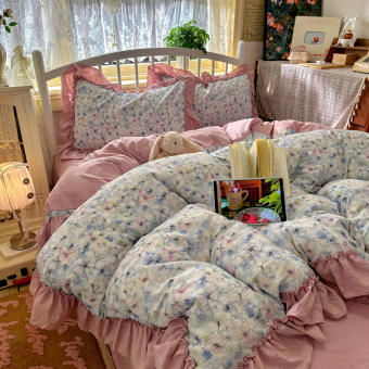 Комплект белья Soft Relief креп-жатка Евро пр/рез 180х200х25 (нав. 50х70 2шт.) KSR-ER-10 Мисти