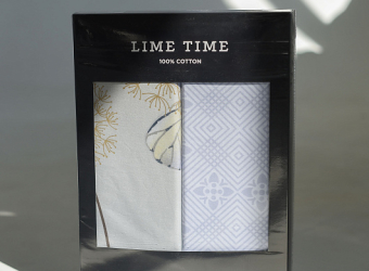 Постельное белье Lime Time 2,0 сп. сатин comfort Душа