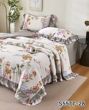 Постельное белье SANTFAIR Katie Anna с одеялом 1,5-сп (нав.50х70х2), арт. S5577-28