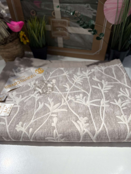 Хлопковое покрывало Roberto Cavalli 200х230, PRC2023-33 Цветочный шарм бежевый