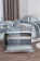 Комплект постельного белья Бязь премиум ЕВРО Блюз (нав.70х70) "Швейная королева"