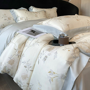 Постельное белье Tencel Евро (нав.50х70-2), KTHE-403 Изящное искусство