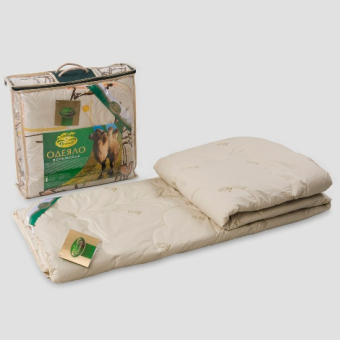 Облегченное одеяло шерсть Верблюжья "Бэлио" - Евро (200х220) (150гр/м2)