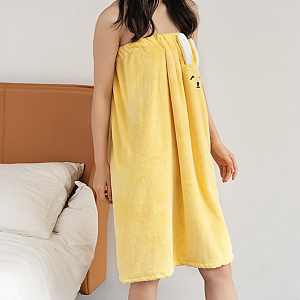 Полотенце сауна микрофибра 80*130, PSM8013-21 Желтый