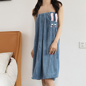 Полотенце сауна микрофибра 80*130, PSM8013-22 Синий