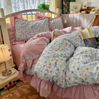 Комплект белья Soft Relief креп-жатка Евро пр/рез 180х200х25 (нав. 50х70 2шт.) KSR-ER-10 Мисти