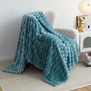 Плед 150*200 Fancy, PFA1520-3 Бирюзовый