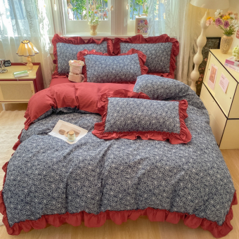 Комплект белья Soft Relief креп-жатка 2,0-сп (нав. 50х70 2шт.) KSR-20-05 Кантри-контраст