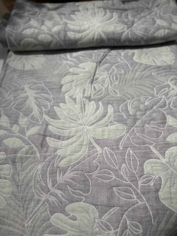 Хлопковое покрывало Roberto Cavalli 200х230, PRC2023-30 Экзотика мята