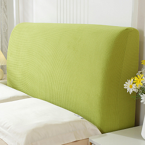 Эластичный трикотажный чехол для изголовья FeiKai 150, CFK15-101 Зеленый (походит на изголовье 1,4-1,6 м.)