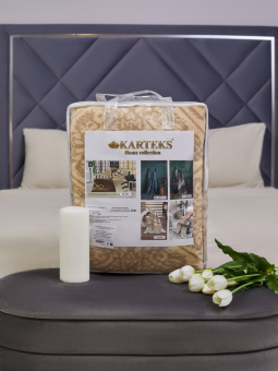Покрывало-плед Karteks SOFT KOMFORT с хлопком 200х220, PS1431, 104/200.1431