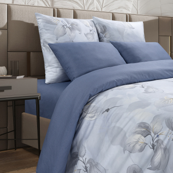 Комплект сатинового белья 1,5-сп "Гранден" "Harmonica" КГ1