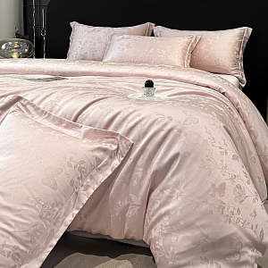 Постельное белье Jacquard Tencel Евро (нав.50х70-2), KJTE-02 Рима