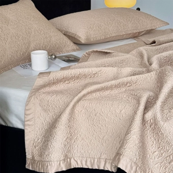 Стеганое покрывало Frankfurt Tencel 230*245 нав. 50*70, PFT2324-2 Бежевый