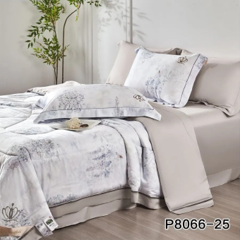 Постельное белье Santfair тенсель с одеялом Евро (нав.50х70х2), P8066-25