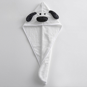 Шапочка-чалма для бани и сауны микрофибра 25*65, SCM-2 Белый