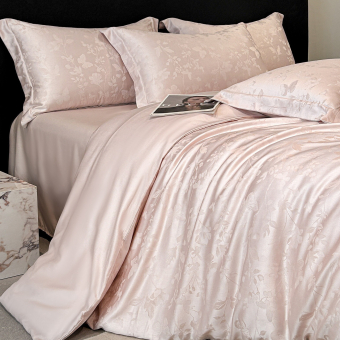 Постельное белье Jacquard Tencel Евро (нав.50х70-2), KJTE-02 Рима