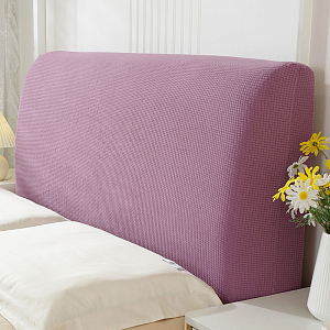 Эластичный трикотажный чехол для изголовья FeiKai 180, CFK18-104 Лиловый (походит на изголовье 1,7-1,9 м.)