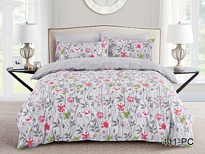 Постельное белье Cleo Поплин "Pure Cotton" евро, 31/411-PC