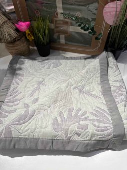 Хлопковое покрывало Roberto Cavalli 200х230, PRC2023-30 Экзотика мята