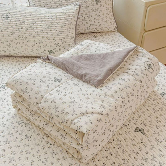Постельное белье Gardenia Евро с одеялом и простыней-покрывалом (нав. 50х70-2), KG-E4-03 Бабочки