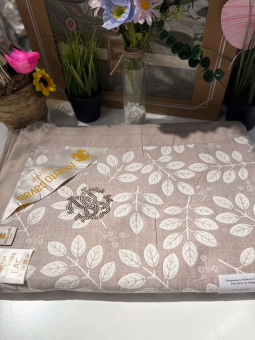 Хлопковое покрывало Roberto Cavalli 200х230, PRC2023-36 Рябина бежевый