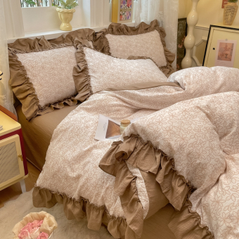 Комплект белья Soft Relief креп-жатка 1,5-сп (нав. 50х70 2шт.) KSR-15-06 Бриали