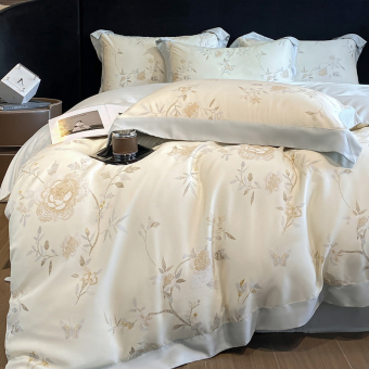 Постельное белье Tencel Евро (нав.50х70-2), KTHE-403 Изящное искусство